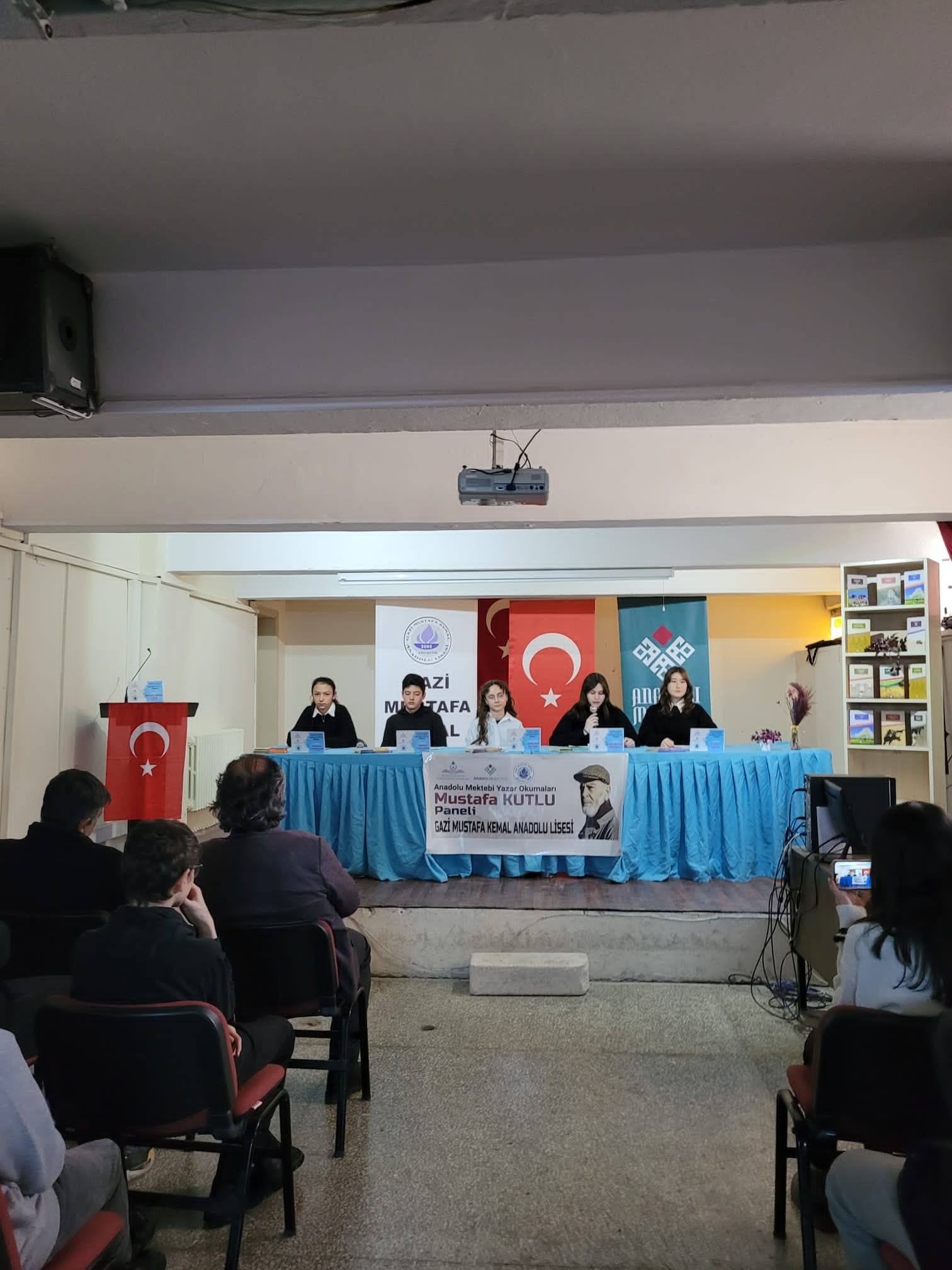 ESKİŞEHİR GAZİ MUSTAFA KEMAL ANADOLU LİSESİ MUSTAFA KUTLU OKUL PANELİ