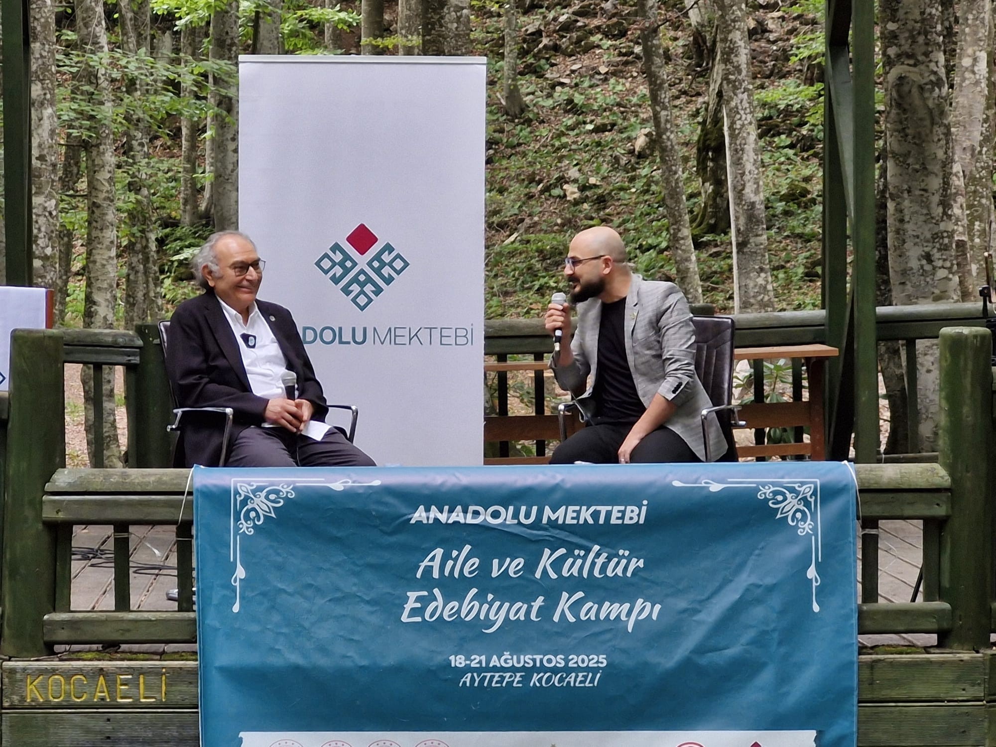 NEVZAT TARHAN'IN SON SIĞINAK AİLE BAŞLIKLI SÖYLEŞİSİ ANADOLU MEKTEBİ KOCAELİ KAMPINDA