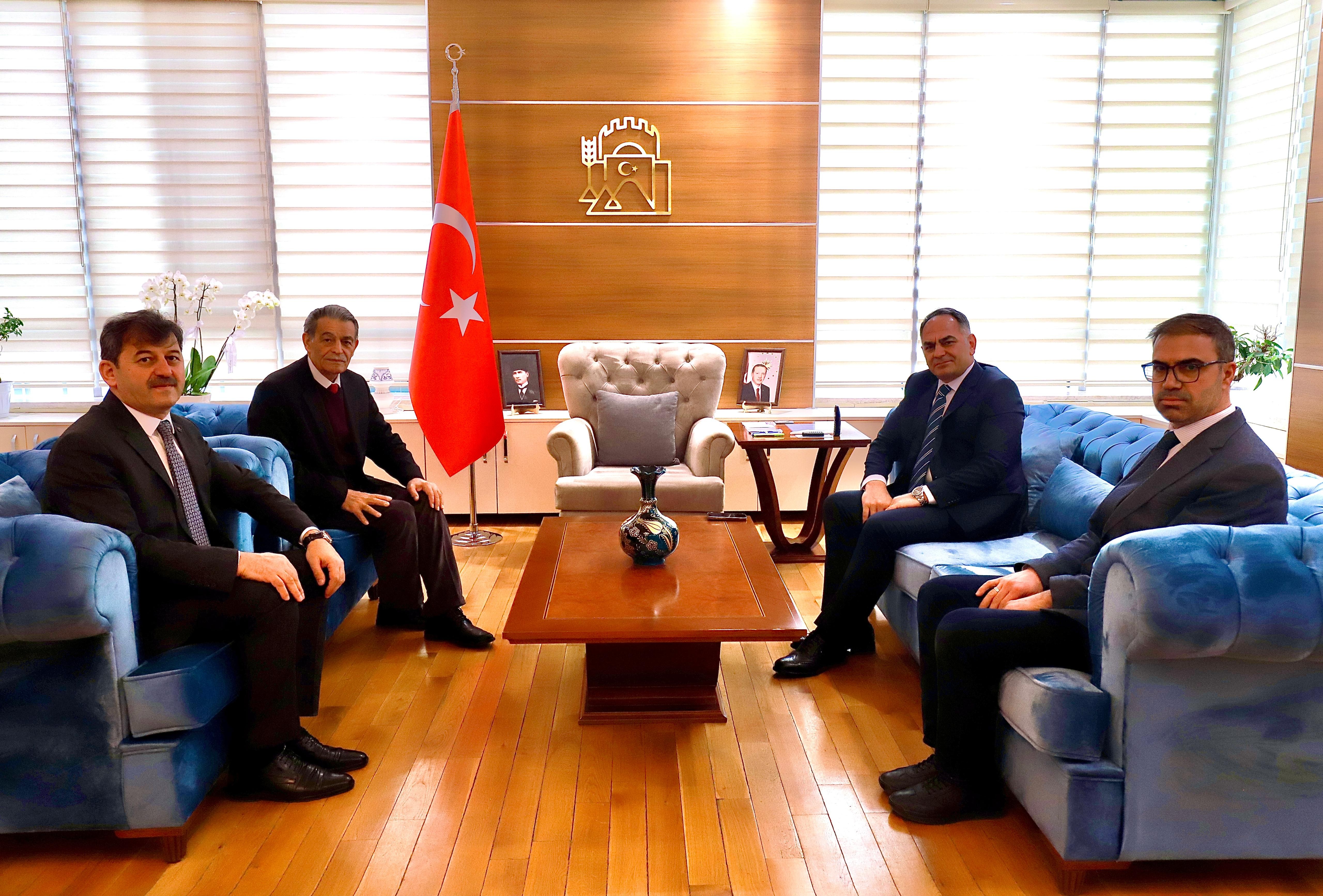 SAMİ GÜÇLÜ ÇANKIRI'DA NEZAKET ZİYARETLERİNDE BULUNDU