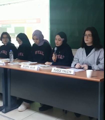 KAYSERİ' DE MUSTAFA KUTLU OKUL PANELİ YAPILDI
