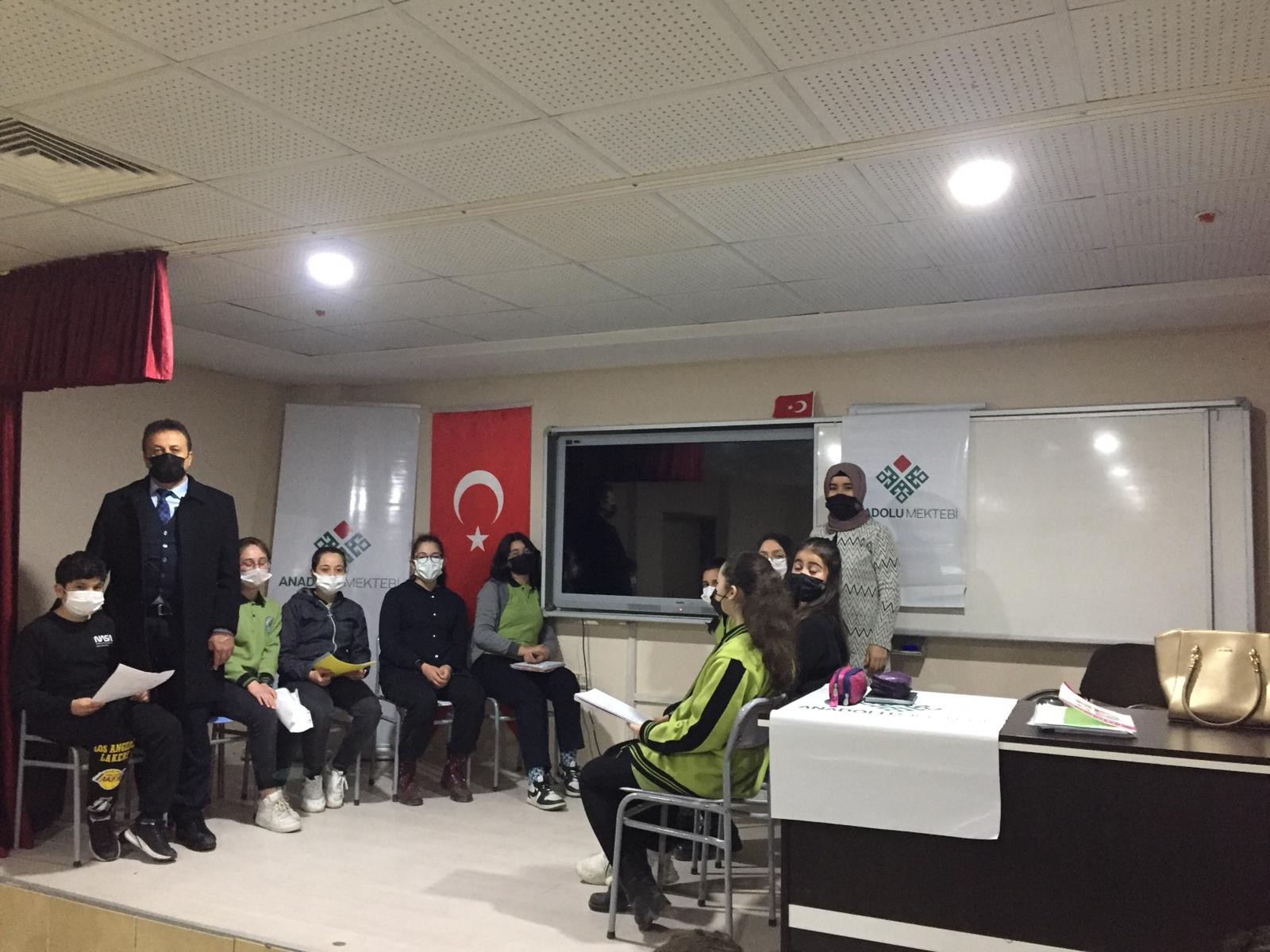 KIRŞEHİR'DE ORTAOKUL PROGRAMI YAPILDI