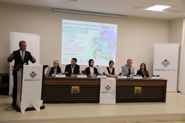 ANADOLU MEKTEBİ MAVERA OKUMALARI ANKARA BÖLGE PANELİ