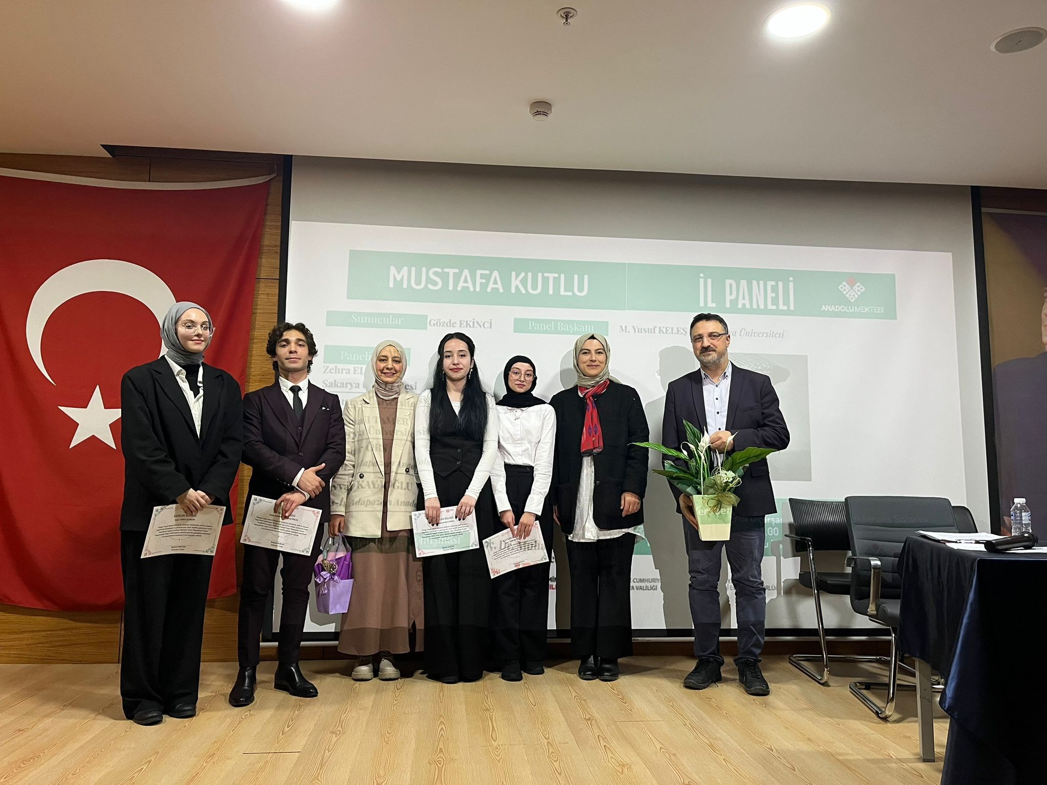 SAKARYA ANADOLU MEKTEBİNDEN MUSTAFA KUTLU İL PANELİ 