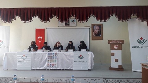 KIRŞEHİR'DE OKUL PANELLERİ BAŞLADI. 