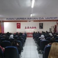 KONYA BEYŞEHİR' DE OKUL PANELİ