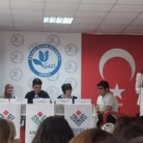 MUSTAFA KUTLU ISPARTA'DAKİ OKUL PANELLERİNDE ANLATILDI